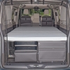 iXTEND Spannbettlaken für original Schlafauflage (Faltbett), VW T7 Beach Camper/Tour, Single-Jersey - 100 707 635